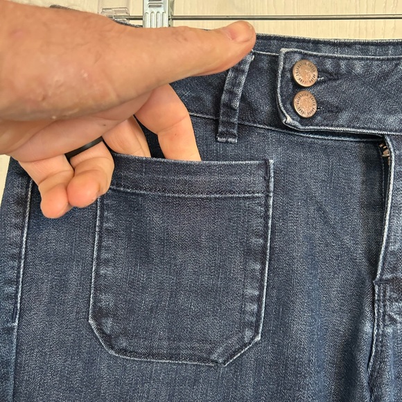Coldwater Creek | Deep Indigo Flare Jeans | Size 8 - Picture 2 of 10